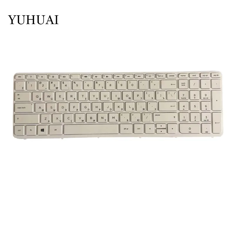 Русская новая клавиатура для ноутбука hp PK1314D3A05 SG-59830-XAA SG-59820-XAA 719853-251 708168-251 749658-251 RU с рамкой