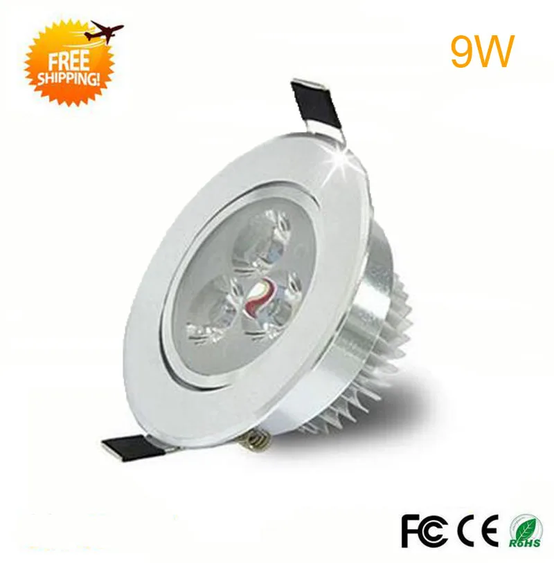 9 Вт CREE СВЕТОДИОДНЫЙ Потолочный светильник Светильник с Водителем Питания AC 85 В-265