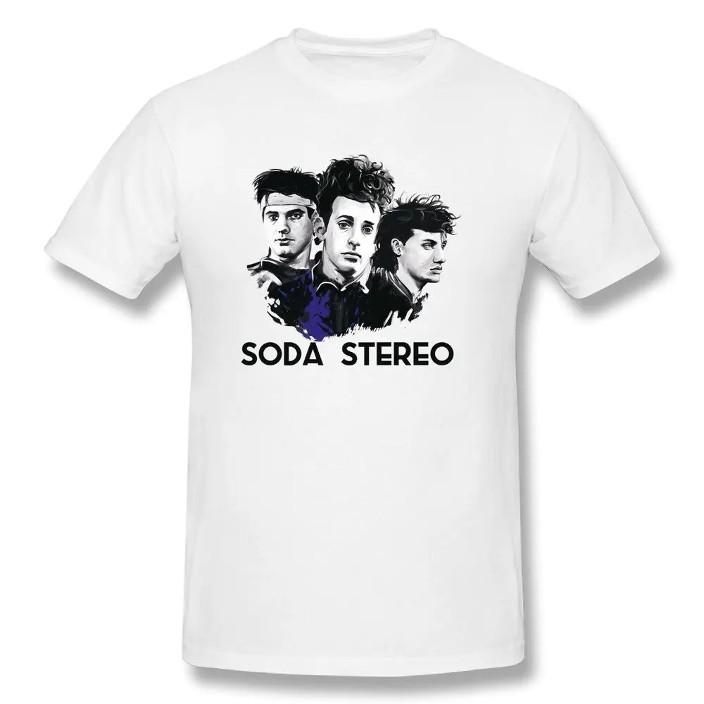 Hsuail Для Мужчин's Soda стерео группы футболка|Мужские футболки| |