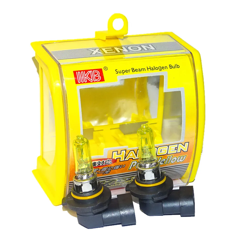 10x HB3 9005 12 в 65 Вт 3000K Желтые супер яркие ксеноновые автомобисветильник ры, автомобильные фары, противотуманные фары, Автомобильный источник света
