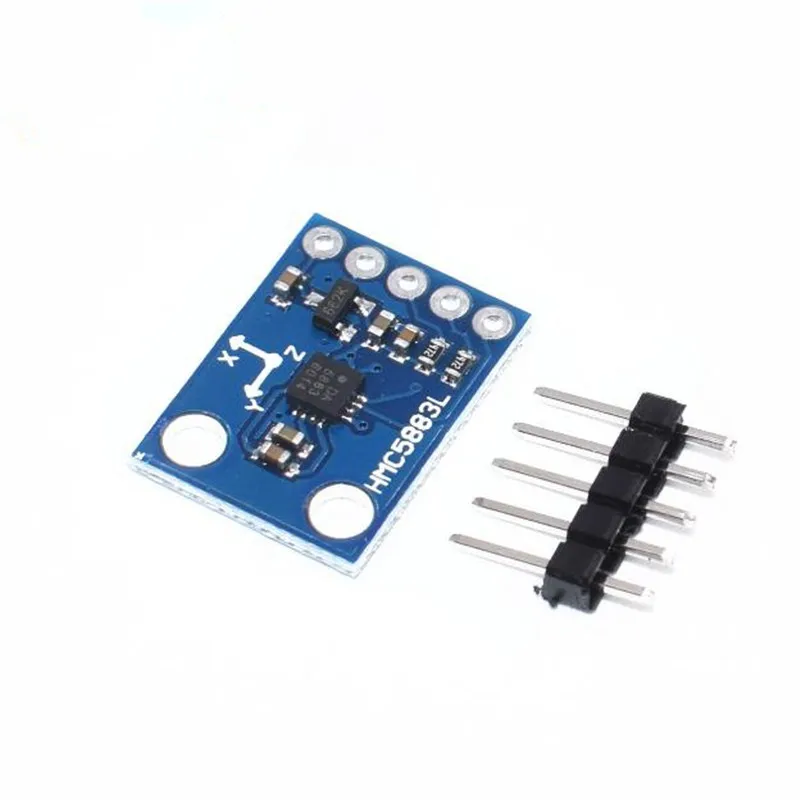 5PCS/lot GY-273 3V-5V QMC5883L Triple Axis Compass Magnetometer Sensor Module Three Magnetic Field |
