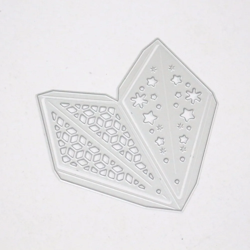 3D металлические штампы с пентаграммой для самостоятельного тиснения карты из