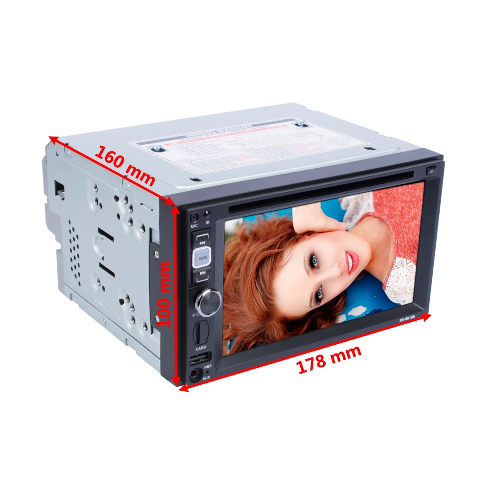 Автомобильный монитор зеркальный Interconnect Player автомобильное аудио AM FM MP4/5 DVD