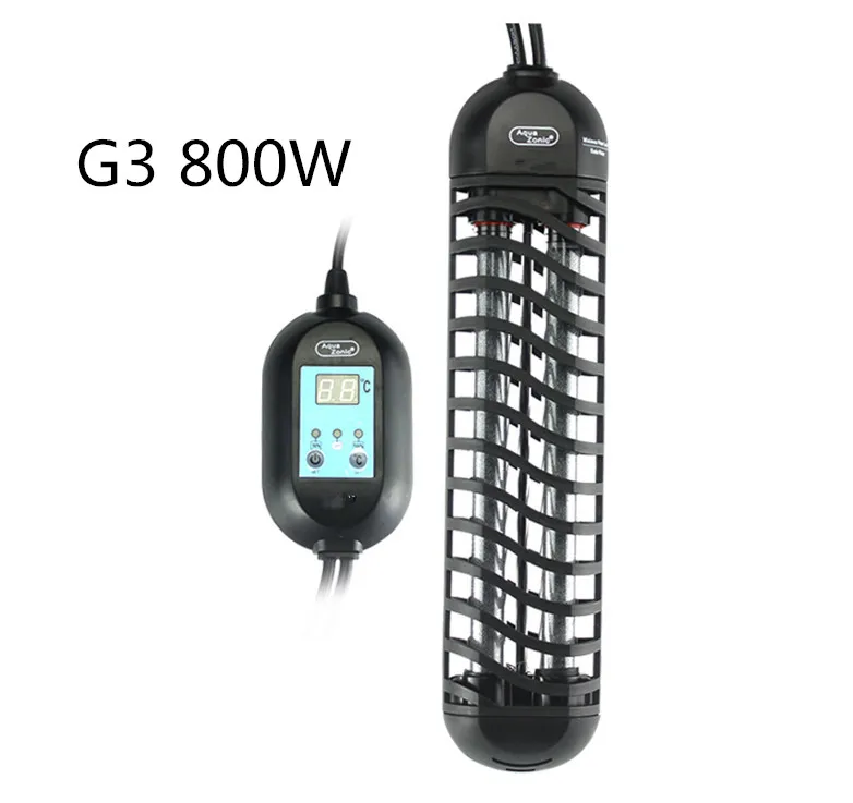 G3 800W Aqua Zonic Titan сверхмощный подогреватель для аквариума ЖК-дисплей Аквариум Пруд для рыб водонагреватель автоматический термостат 600 Вт 800 Вт 1000 Вт 1200 Вт - Цвет: G3 800W