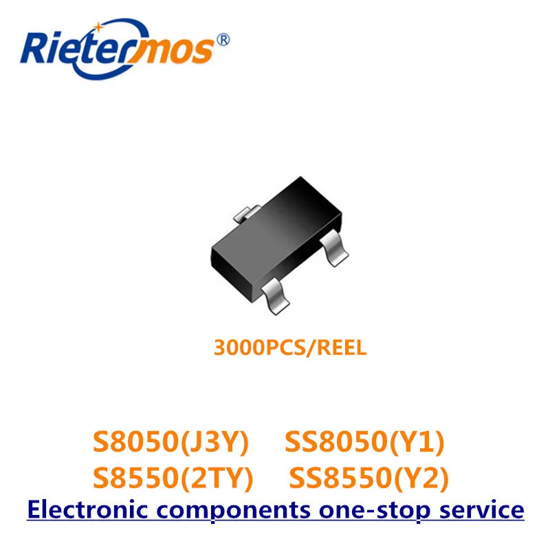 3000 шт. SOT323 S8050 8050 J3Y SS8050 Y1 PNP S8550 8550 2TY SS8550 Y2 сделано в Китае|pnp|pnp sot23pnp npn |