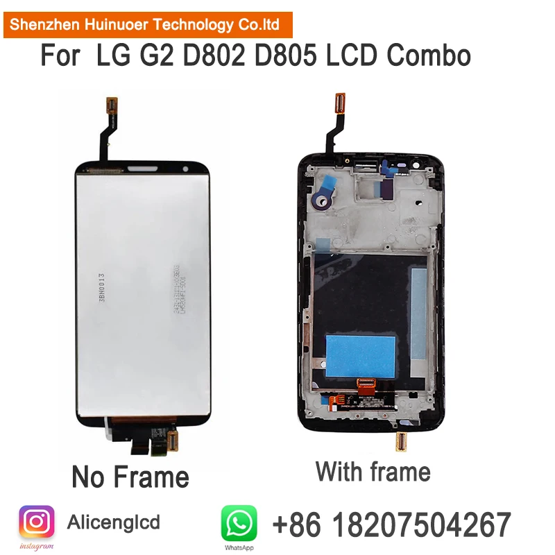 Для LG G2 D800 D802 D805 Замена ЖК-экрана 5," сенсорный ЖК-дисплей D805 дисплей с рамкой полная сборка запасные части+ Инструменты