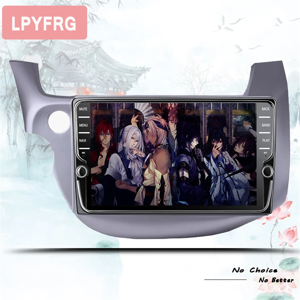 9 &quotandroid 10 0 автомобильный DVD GPS для HONDA FIT JAZZ 2007 2008 2009 2012 2013 радио Видео плеер