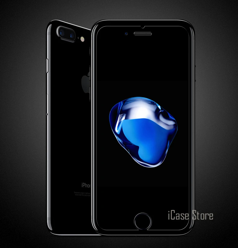 9 H закаленное Стекло Экран протектор для iPhone 7 s Plus 4 4S 5 5S 5C SE 6 S плюс крышка телефон