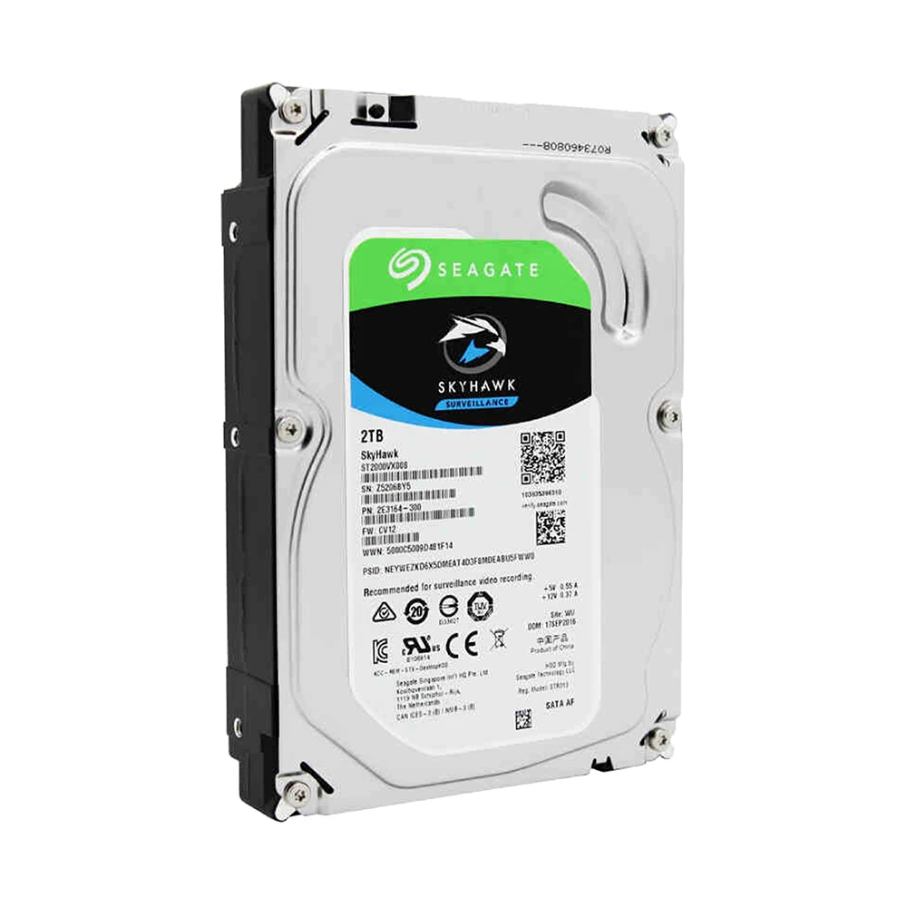 Seagate 2 ТБ видео HDD для наблюдения внутренний жесткий диск 5900 об/мин SATA 6 ГБ/сек. 3 5
