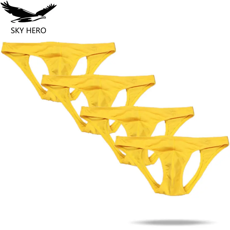 4pcs/lot sexy underwear men jockstrap mens briefs masculinas cuecas gay underpants calzoncillos male panties cotton thong brief