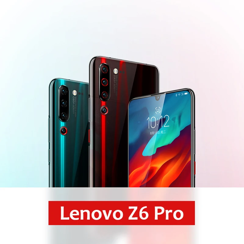 Lenovo глобальная версия Z6 Pro 8 Гб 128 ГБ Snapdragon 855 Восьмиядерный 6 39 "1080P дисплей