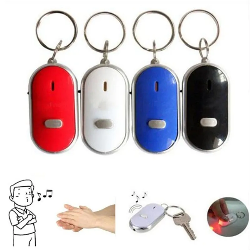 2018 новый со Звуком Свистка поисковый брелок анти потерял Smart Tag детей сумка