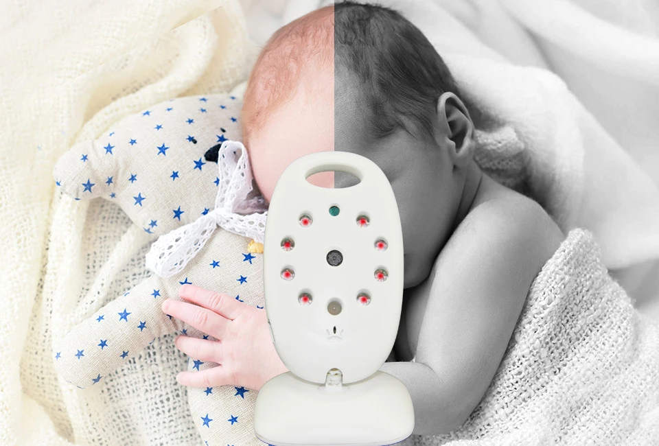 Беспроводная радионяня Baba Eletronic VideoNanny 2,0 дюймов Цветная BeBe камера няня Няня няня контроль температуры VB601