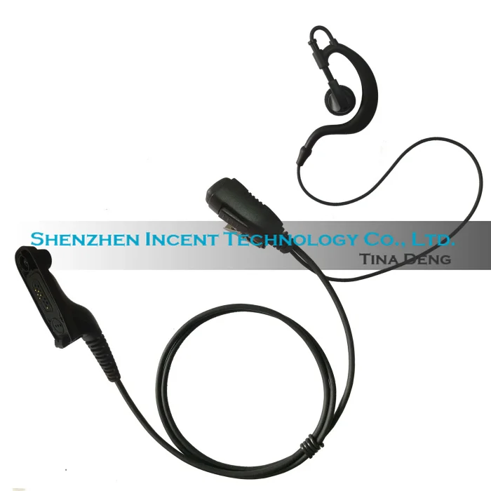 

VOIONAIR 20pcs/lot G Shape Ear Hook Earpiece Earphone Headset PTT for Motorola DP3401 XIRP8268 XPR6350 APX6000