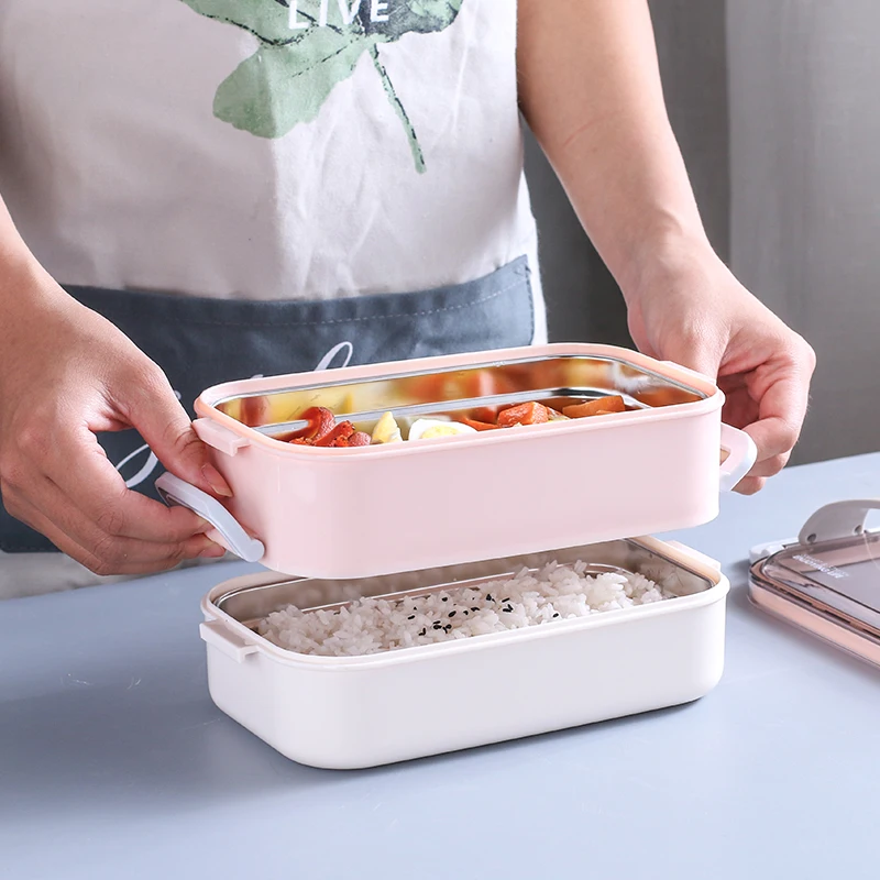 1200 мл термальный Ланч-бокс из нержавеющей стали портативная коробка для бенто