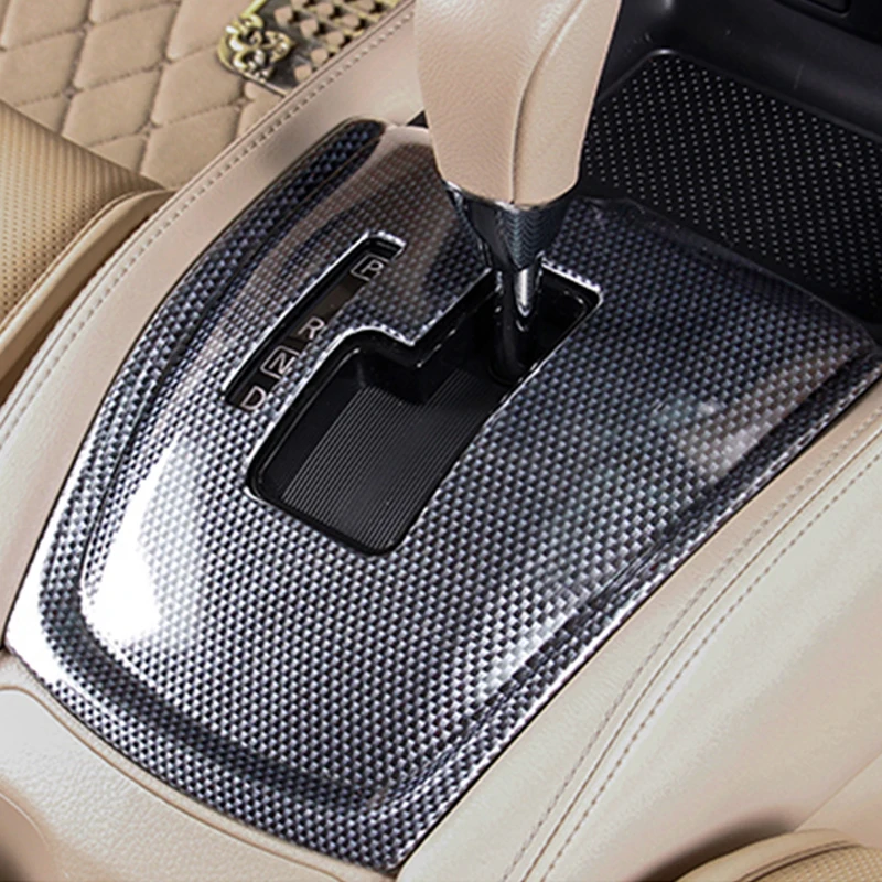 Автомобильный Стайлинг ручка переключения передач наклейка на панель рамка