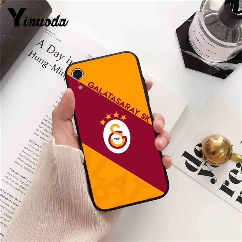 Чехол для телефона Yinuoda Turkey Galatasaray iPhone 8 7 6 6S 6Plus X XS MAX 5 5S SE XR Fundas Capa 11 pro max | Мобильные