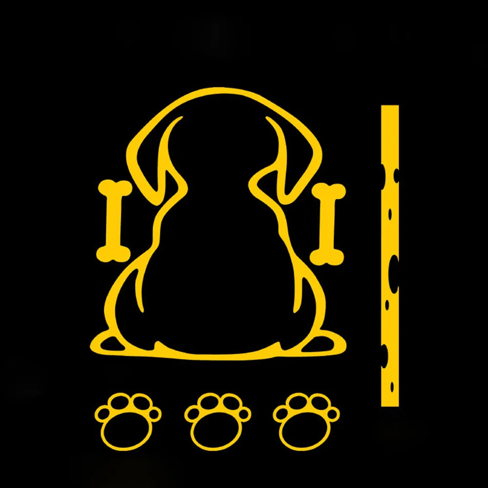 Два цвета на выбор очаровательные забавные наклейки для щенков и Щенячий патруль