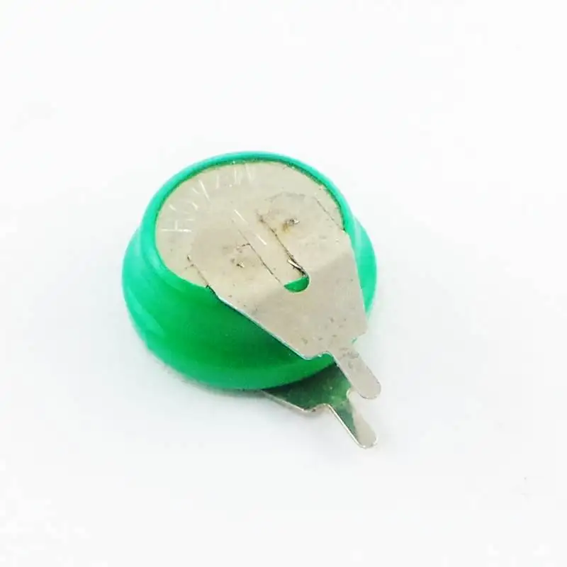 Коричневая никель-металл-гидридная Аккумуляторная NiMH батарея/NiMH 40mAh 1,2 V кнопка с ножкой литий-ионная аккумуляторная батарея