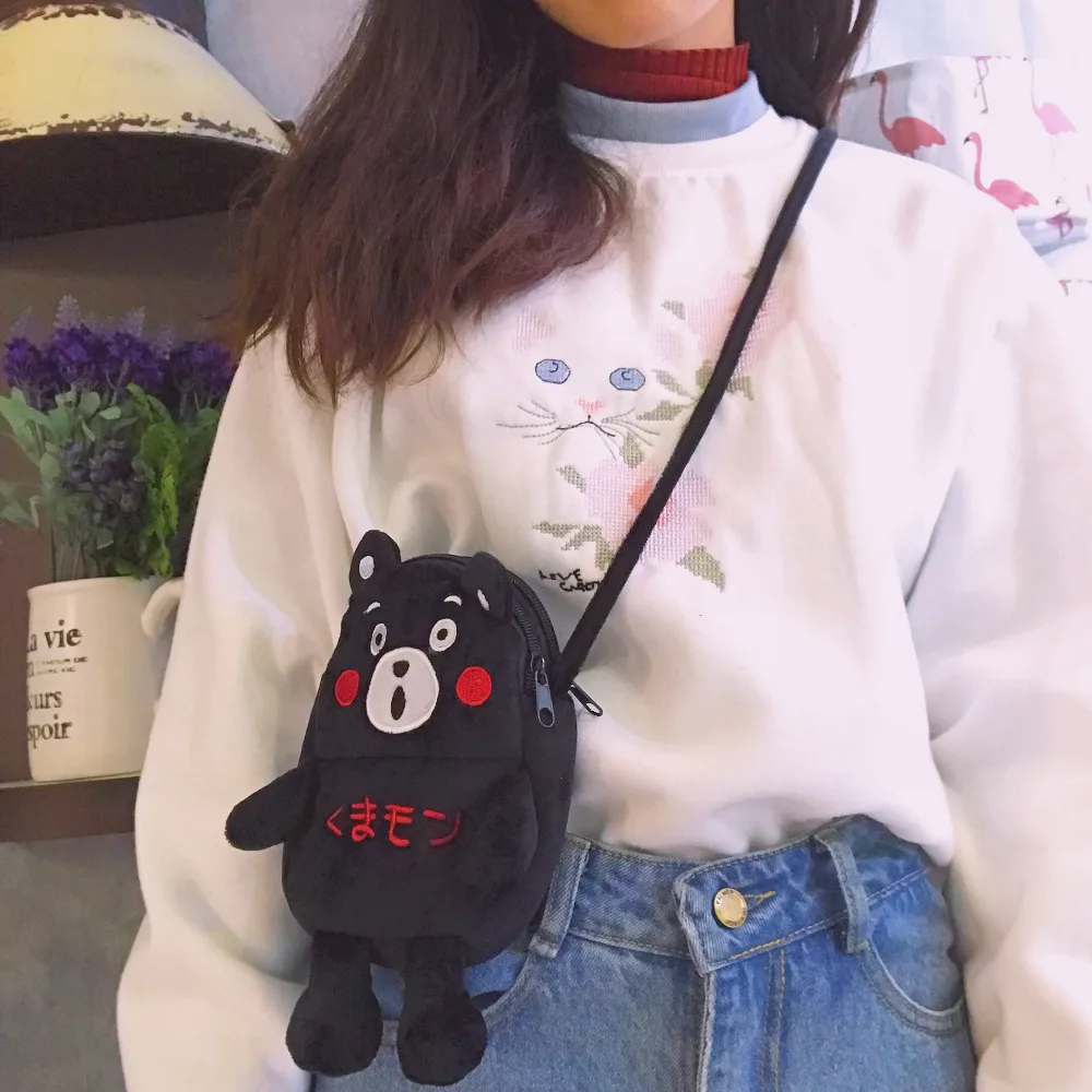 Candice guo! Супер Q Плюшевые игрушки мультфильм Розовая пантера черный медведь
