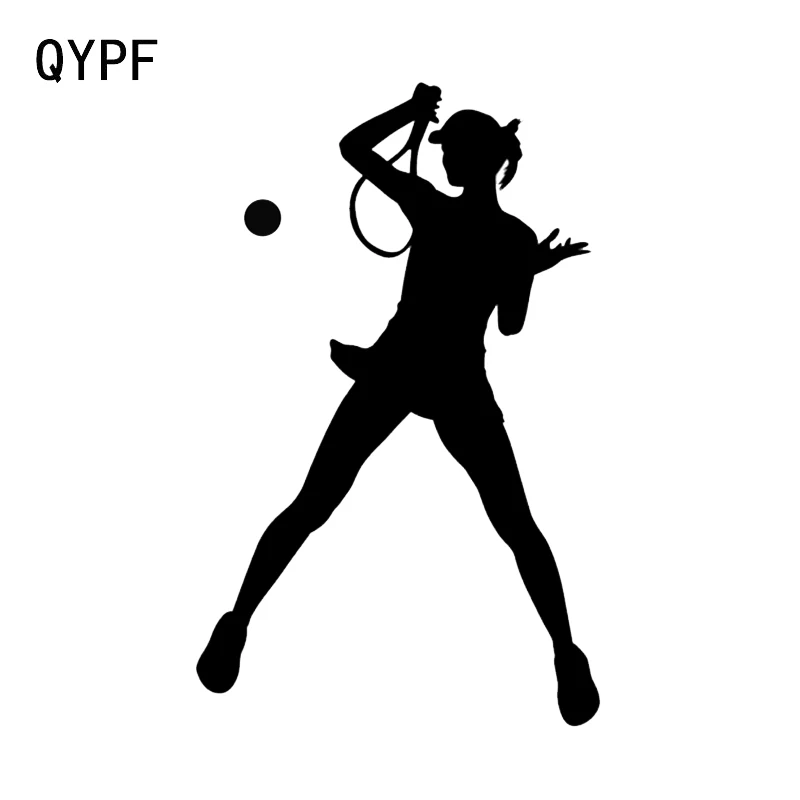Интересный спортивный Декор QYPF 8 8*14 см для теннисных женщин автомобильная