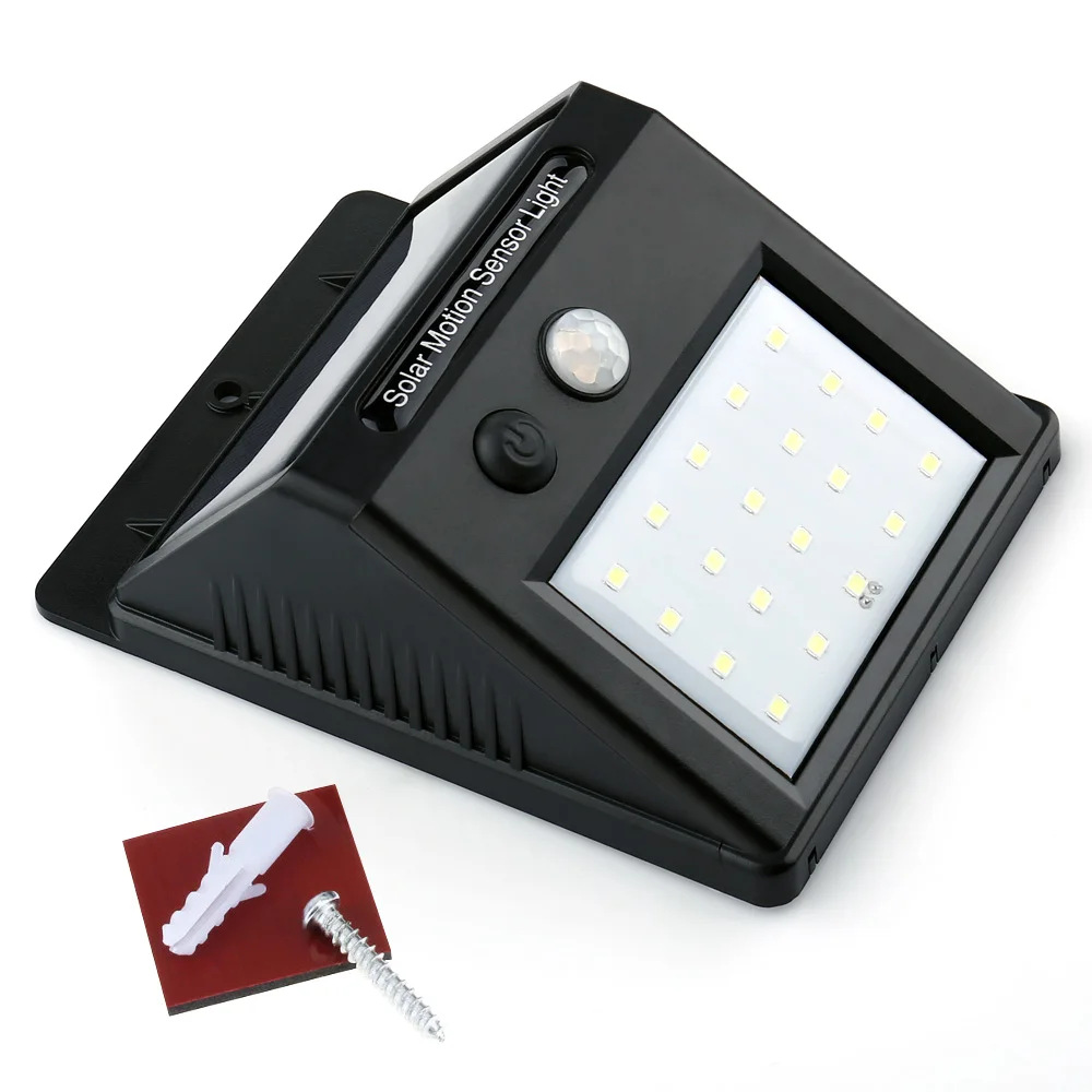2 шт. 20 LED открытый Водонепроницаемый энергосберегающие уличные Двор Путь Сад