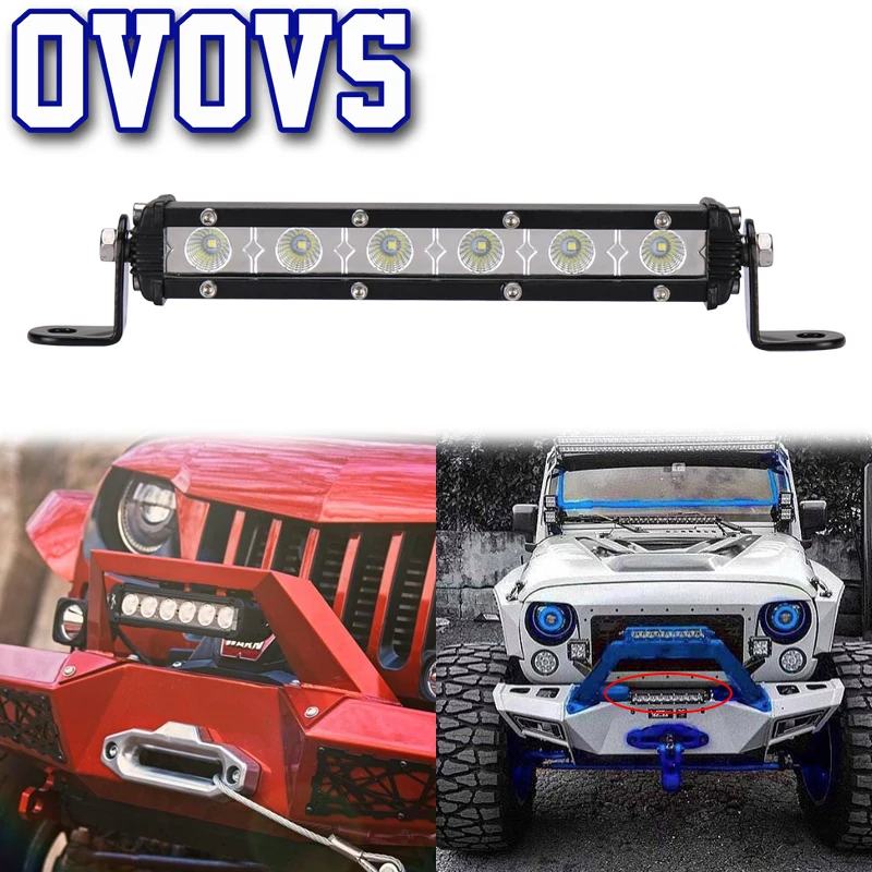 18 Вт авто Flood LED Work Light ATV Off Road Свет Лампы Туман вождения Бар ходовые огни для Для 4x4