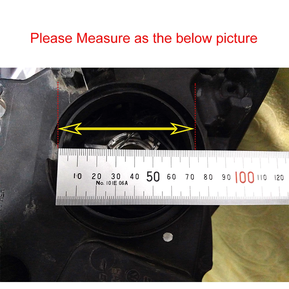 2 шт. HID светодиодный чехол для фар автомобиля Пылезащитная резина Крышка корпуса