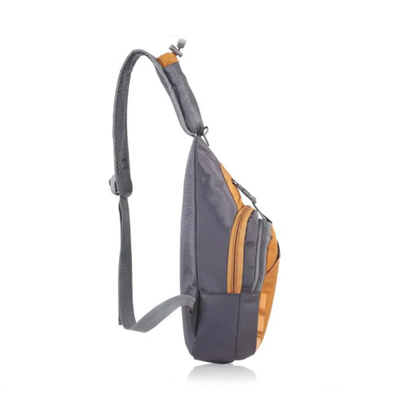 Men Chest Bag Polyester Waterproof Letter Zipper Patchwork Design Women Crossbody Bags Nylon A002 | Багаж и сумки
