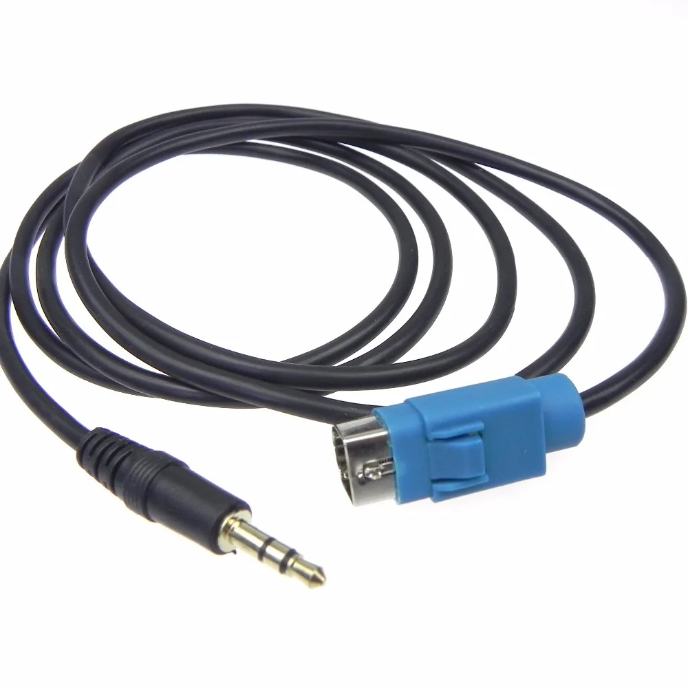 5pcs High Qualty Aux AUDIO cables Auxiliary Input Adapter FOR Alpine KCE-236B Iphone Ipod MP3 | Обустройство дома