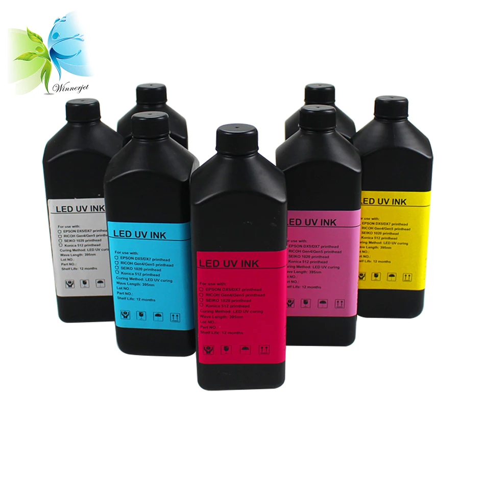 Suercolor LED UV Curable чернила для Epson pro 4000 7600 9600 струйный принтер|Наборы заправки