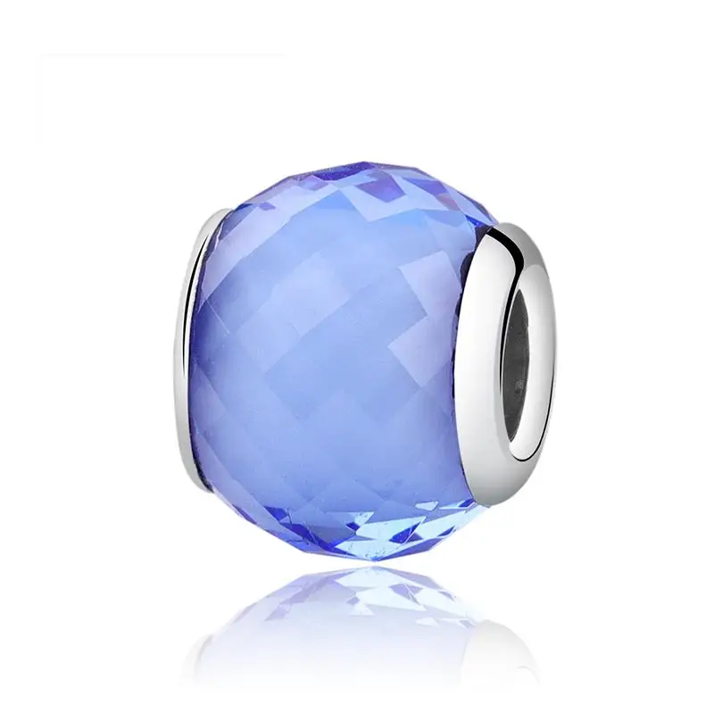 Original 925 Sterling Silver Charms Beads For Jewelry Making Glass Bead Fit Bracelet Jewellery | Украшения и аксессуары