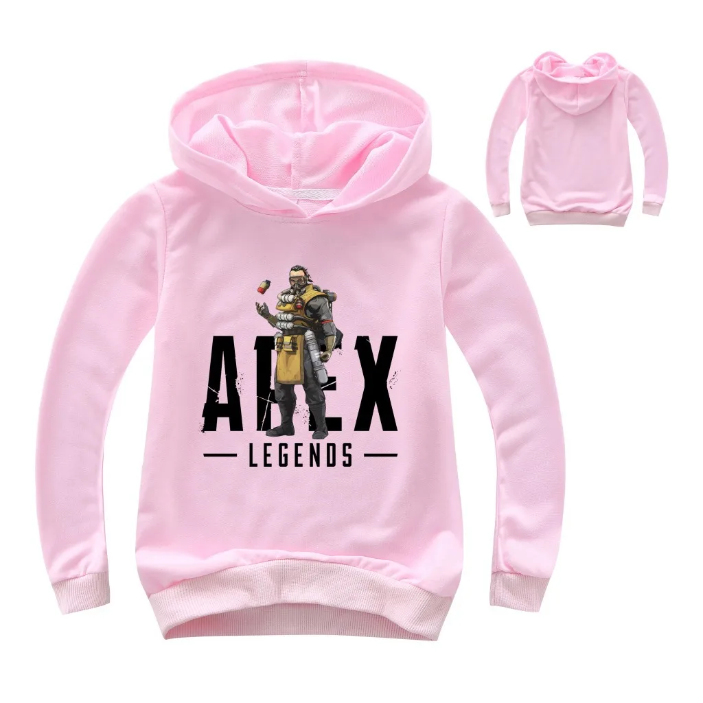 DLF 2 16 лет 2019 Весенняя Толстовка Apex Legends одежда для девочек свитер свитшот