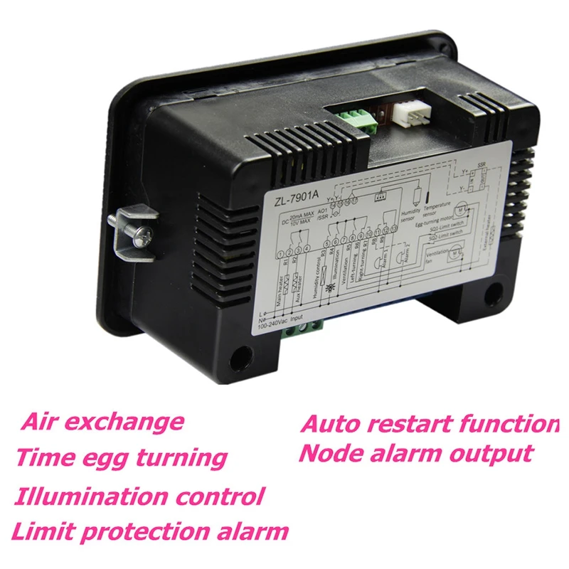 Zl-7901A 100-240Vac Pid многофункциональный автоматический инкубатор контроллер
