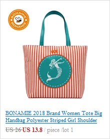 BONAMIE New Portable Thermal Bag Insulation Lunch Bag Women Man Oxford Cloth Picnic Food Cooler Bag Lancheira Bolsa Termica