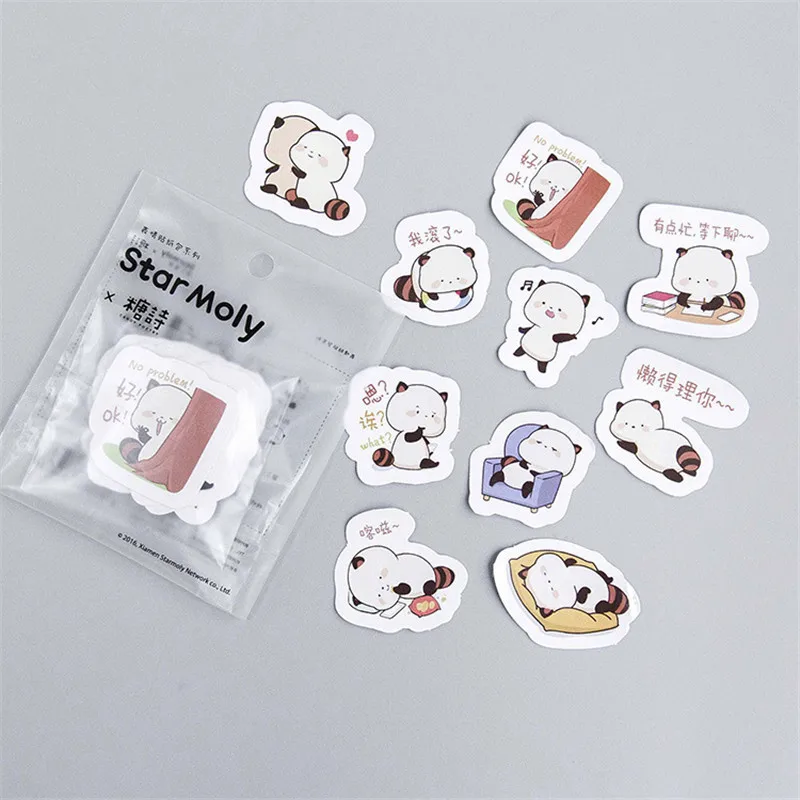 Kawaii животные наклейка с медведем DIY Дневник наклейки для планировщика альбом