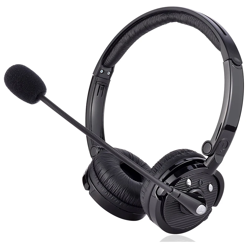 Беспроводные Bluetooth V4.1 CSR наушники Hands-Free аудио беспроводная гарнитура с микрофоном для iPhone ПК компьютера офиса