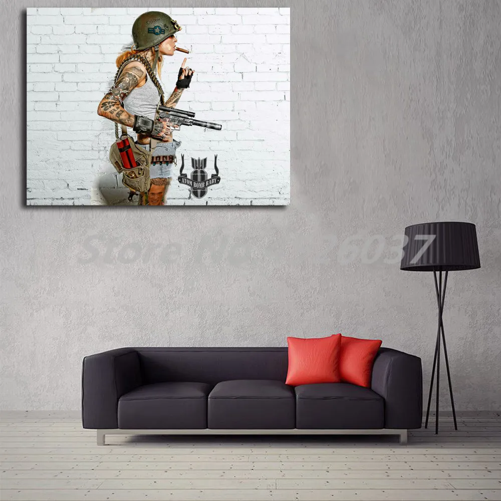 Fallout 4 HD Wallpaper Wall Art Canvas Poster And Print Painting Decorative Picture For Office Living Room Home Decor | Дом и сад