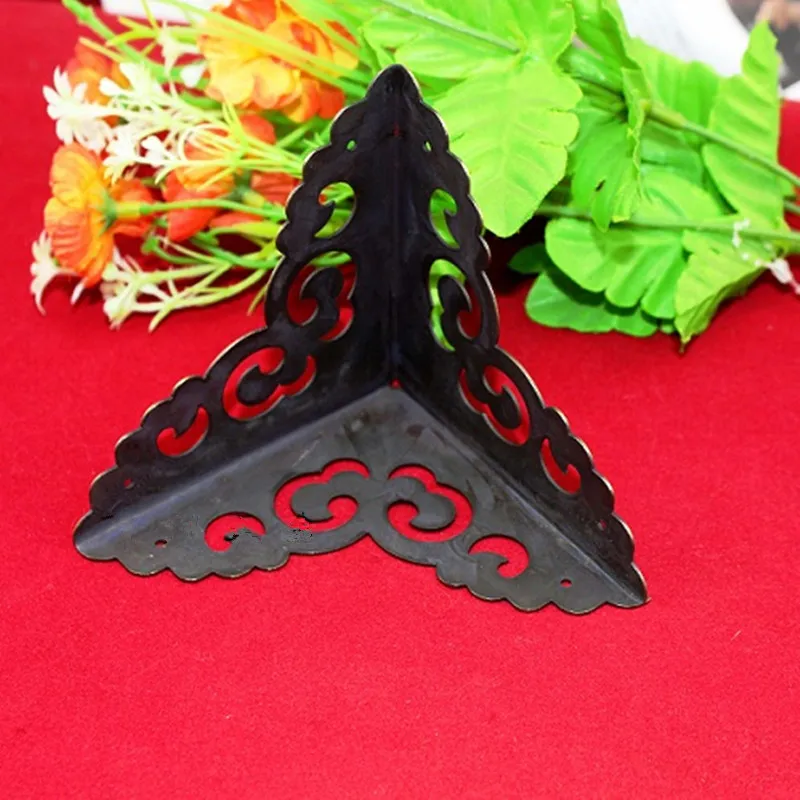 80 мм латунный угловой ящик для багажа декоративный кронштейн угловая мебель