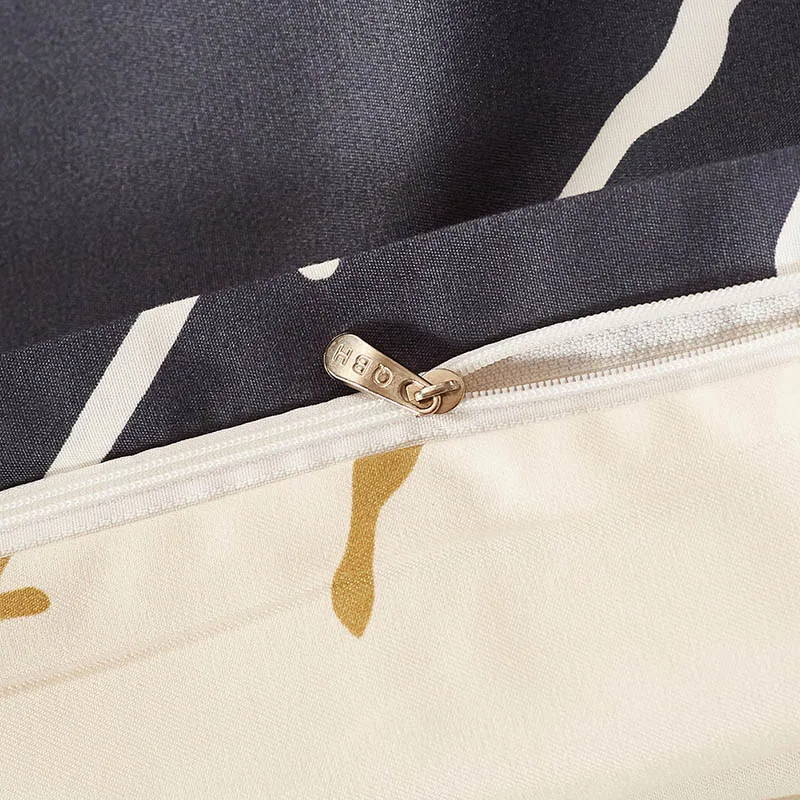 Европейский филиал Печатный Комплект постельного белья пасторальный узор