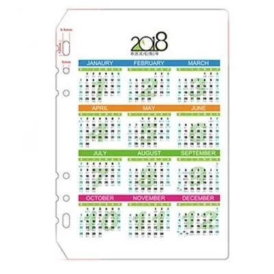 K& KBOOK Kawaii, прозрачный блокнот из ПВХ, дневник, милый весенний спиральный блокнот, A5, A6, A7, планировщик, органайзер, личный блокнот