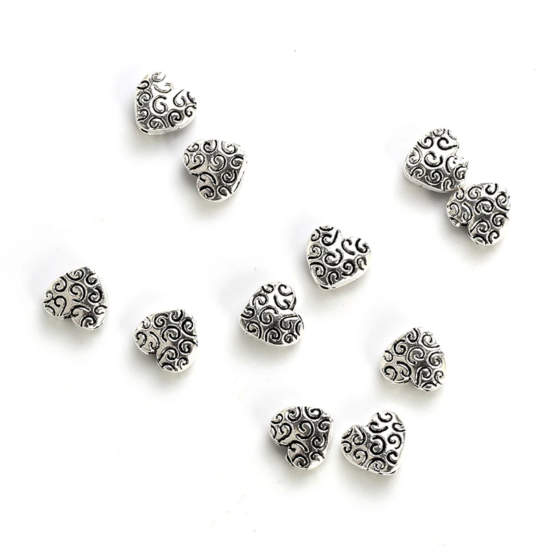 Винтажные бусины MEIBEADS из цинкового сплава антикварные треугольные