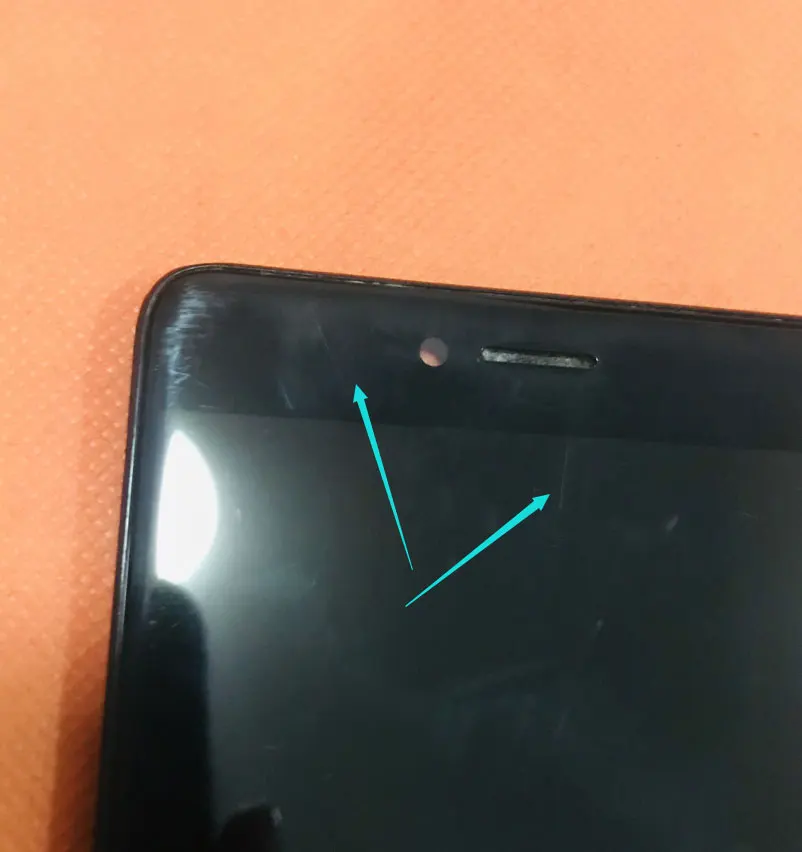 Старый оригинальный ЖК дисплей + сенсорный экран рамка для ELEPHONE P8 MAX MTK6750T Octa Core 5