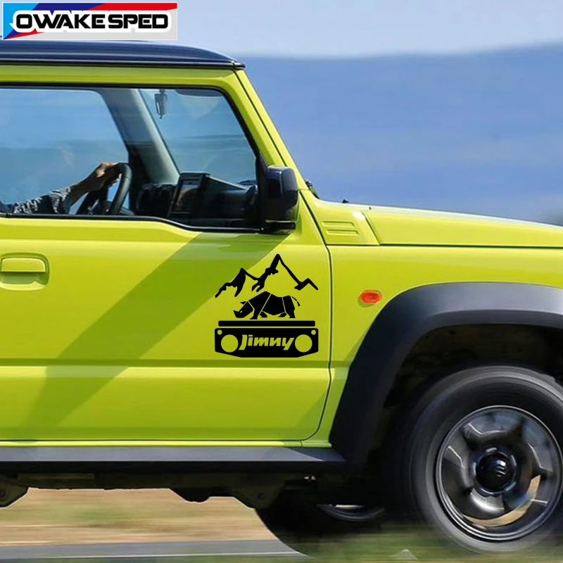 1 шт. 25 см наклейка для Suzuki Jimny автомобильный декор оконного стекла Виниловая
