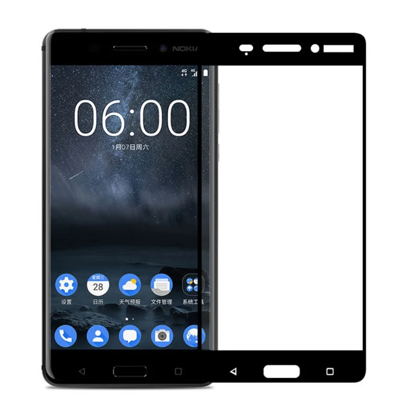 Защитное стекло закаленное для Nokia 6 Nokia6 TA-1033 TA-1000 | Мобильные телефоны и