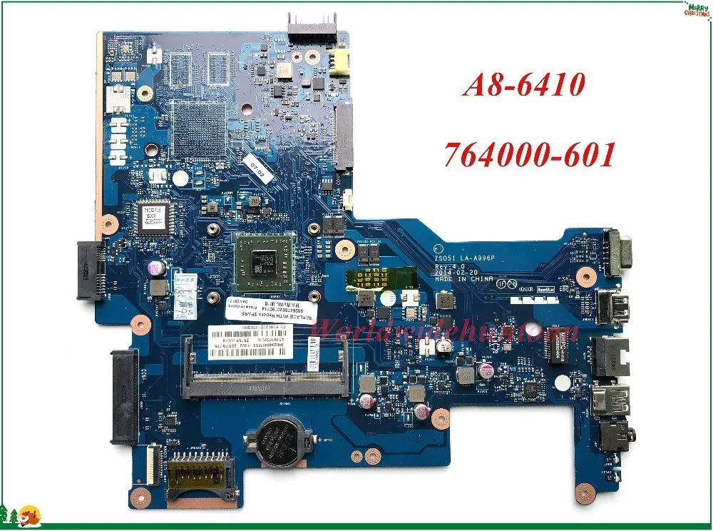 Высокое Качество MB 764000 601 для HP 255 G3 Материнская плата ноутбука ZSO51 LA A996P Встроенная