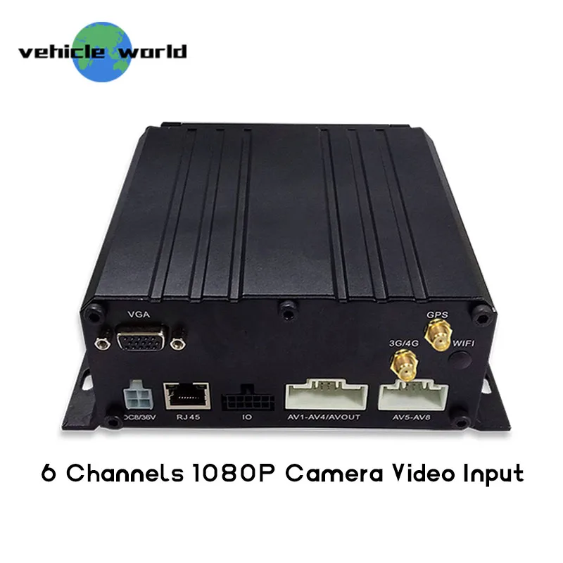 Грузовик плеер MDVR h.264 для автобуса Мобильный dvr gps 3g 4g Поддержка жесткого диска и sd