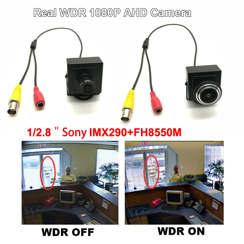 Камера видеонаблюдения Sony290 + 8550 HD 1080P AHD цветной мини светильник для наблюдения за