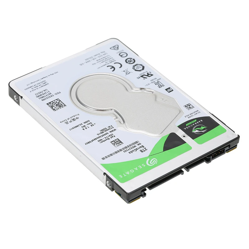 Seagate 2 ТБ 5 &quotSATA3 внутренний HDD жесткий диск для ноутбука 7 мм 5400 об/мин 6 ГБ/сек. 128 MB