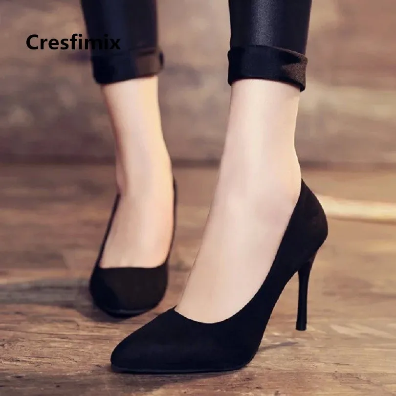 Женские повседневные офисные туфли tacones mujer синие на высоком каблуке шпильке